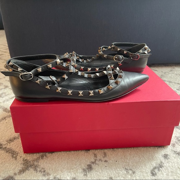 Valentino rockstud flats - Picture 11 of 14